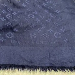 LOUIS VUITTON ストール大判　ネイビー