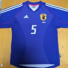 adidas サッカー日本代表 稲本潤一 ユニフォーム 5番 Sサイズ - メルカリ