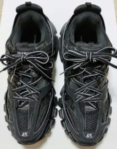 BALENCIAGA track 2 バレンシアガ　スニーカー ブラック　領収書 BALENCIAGA track 2 バレンシアガ スニーカー ブラック 領収書 - メルカリ
