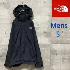 410　人気　ノースフェイス　マウンテンパーカー　メンズS　黒　ブラック