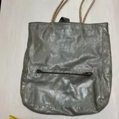 最終値下げ　 極美品 Jas M.B. グレー ショルダーバッグのサムネイル