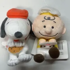 スヌーピー チャーリーブラウン ぬいぐるみキーホルダー