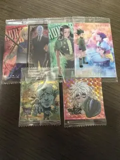 HUNTER×HUNTER ウエハースカード シール 6枚セット