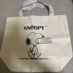 SNOOPY スヌーピー エコバッグ ベージュ