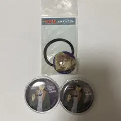 名探偵コナン 松田バッジ2個セットとヘアゴム