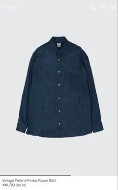 YOKE 26ss レーヨンシャツ - メルカリ