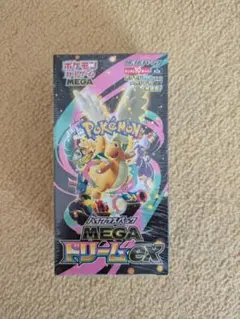 ポケモンカードゲーム MEGAドリームex 未開封　シュリンク付