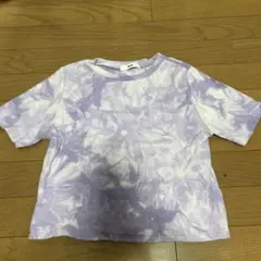 WEGO タイダイ 半袖Tシャツ Fサイズ パープル
