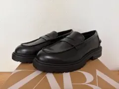 ZARA メンズローファー　25.5センチ