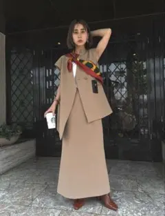 2026年最新】otona wrap vest set up dressの人気アイテム - メルカリ