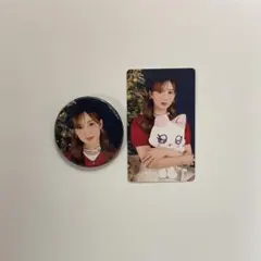 ME:I 山本すずちゃん トレカ・缶バッジ