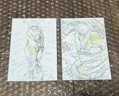 鬼滅の刃 柱展 原画ポストカード 冨岡義勇 2枚セット