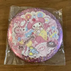 キラキラBIG缶バッジ　マイメロディ
