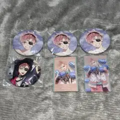 ひ*兎様 DIABOLIK LOVERS ディアラバ 月浪シン 缶バッジ カード
