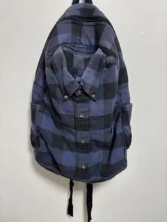 90s lands'end リメイクリュック　バックパック　チェック　ネルシャツ 2026年最新】LANDS'END メンズ リュック・バックパックの人気アイテム