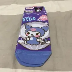 Kuromi キャラクターソックス 紫色 サイズ22〜24