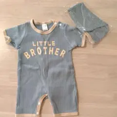 M*M様 SHEIN リブ編みロンパース 1-3M