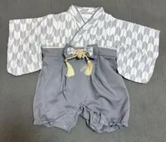 バースデイ　コトリ　袴ロンパース　80size