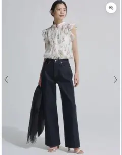 アニュアンス　Wide leg denim ワイドレッグデニム