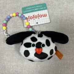 mojojojo ビーズチェーン付き フェイスマスコット ２ ダルメシアン 犬