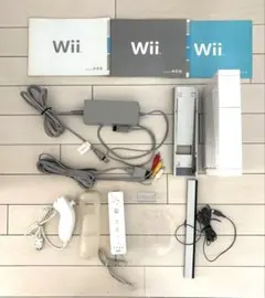 Nintendo Wii 本体 ソフト3本付 - メルカリ
