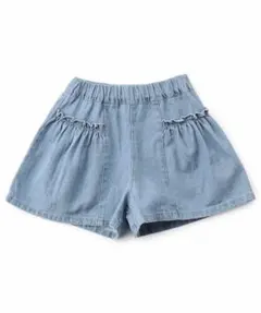 SERAPH まいにちショートパンツ デニム フリル デニム