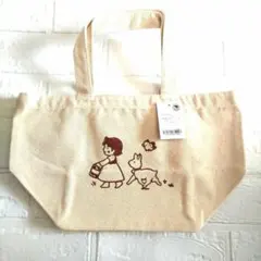 ⭐️新品美品タグ付き⭐️【HEIDI CLUB 手提げ袋 ベージュ キャンバス】