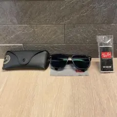 【美品】RayBan レイバン　サングラス　黒　緑　ブラック　グリーン