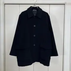 Max Mara カシミヤウール コート ネイビー 白タグ 42