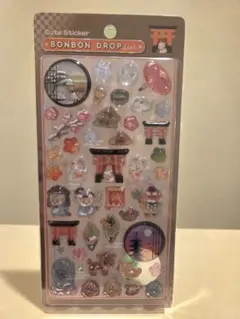 国内正規品❗クーリア ボンボンドロップシール 古都めぐり 和柄 京都 奈良