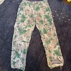 古着パンツ グリーン リアルツリー