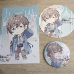 叶 にじさんじ 7大タワーコラボ コースター ポストカード 缶バッジ