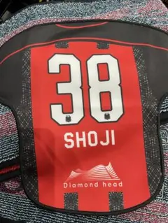 北海道コンサドーレ札幌 ユニフォーム型ハンドタオル ミニタオル　38 岡田大和