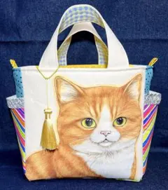 コヤンイサムチョンサイドポケット付き　トートバッグ