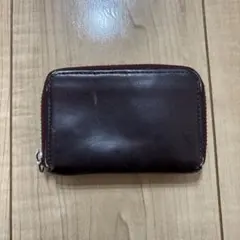 【POLO RALPHLAUREN】レザー小銭入れ ダークブラウン