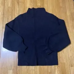 レイカズン　リブハイネック　バルーンスリーブ