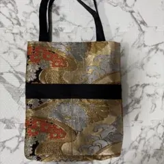 和装用トートバッグ 金襴 菊柄 和装用バッグ 金襴 菊柄 トートバッグ - メルカリ