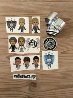 三代目J Soul Brothers 銀テープ　タトゥーシール