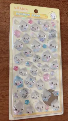 【正規品】ボンボンドロップシール しずくちゃん みるみるちゃん