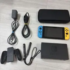 Nintendo Switch本体 青/黄色 付属品付き★⭐︎