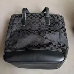 COACH ブラック トートバッグ