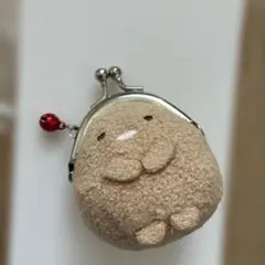 すみっコぐらし おてがま ぬいぐるみ マスコット とんかつ ︎︎⟡鈴付き