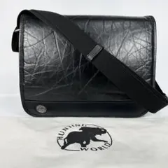 W&L.T. walter van beirendonck メッセンジャーバッグ 未使用 W &L T メッセンジャーバッグ ブラック W&LT ウォルト バッグ