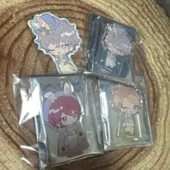 あんスタ アニカフェ アクスタ　ステッカー瀬名泉　鳴上嵐　朱桜司　4点セット