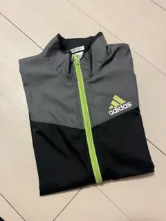 adidas ウィンドブレーカー グレー/ブラック　CLIMA PROOF