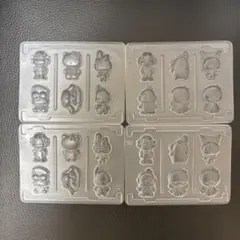 サンリオ 不二家 なかよしシールグミ 型 4枚セット