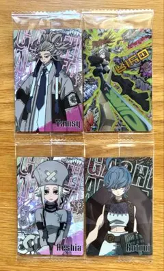 ガチアクタ ウエハース　リオ　タムジー　など4枚セット