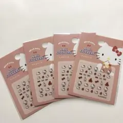 ネイルシール ハローキティ アップルリボン 4枚セット 42170