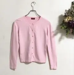 INGNI カーディガン　長袖　ピンク　1番下ボタン無しb999