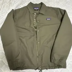 patagonia グリーン　オリーブ　ジャケット　イスマスコーチズジャケット